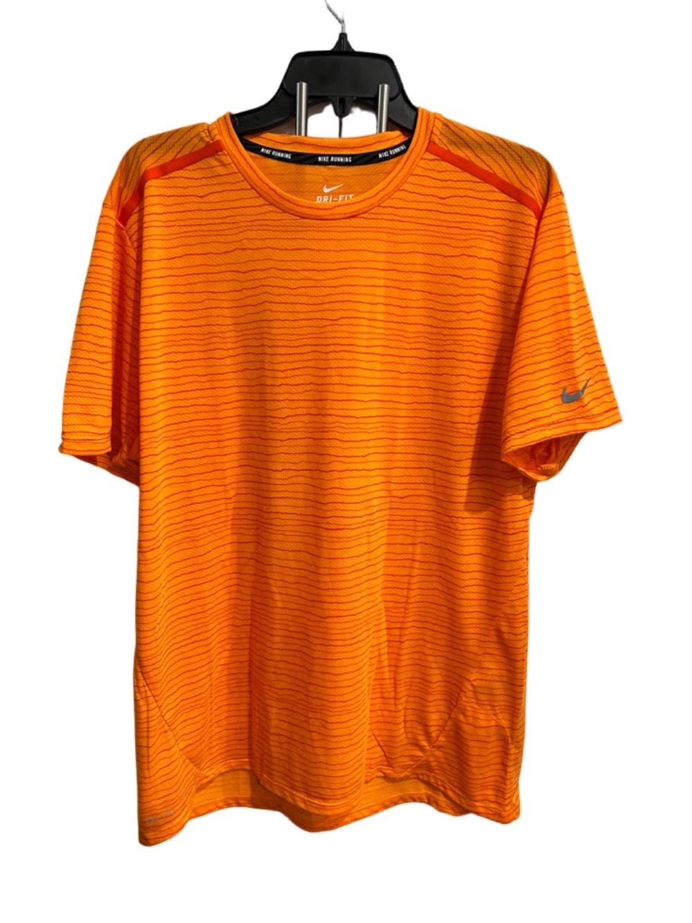 Nike Orange Short-Sleeve Dri-FIT Athletic Tee